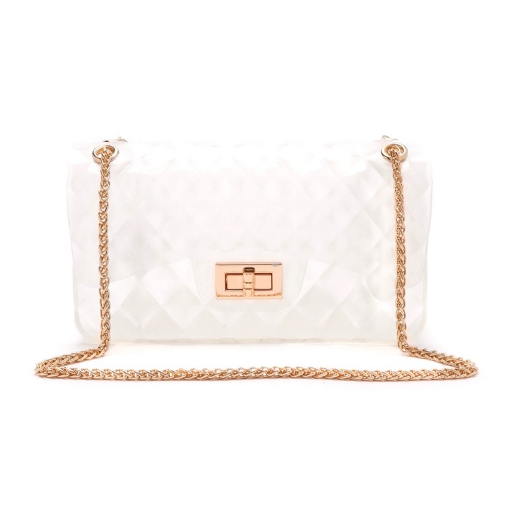 NWT Clear /transparent My Name Handbag - Clear